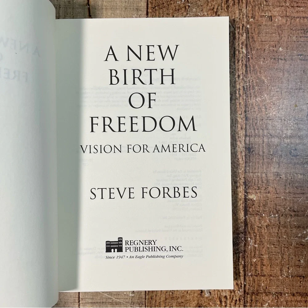 Political and Biographical Coffee Table Book Bundle Harry Reid Steve Forbes
